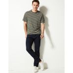 Marks & Spencer Slim Fit Streç Jean Pantolon - Koyu Lacivert - 32 / 33