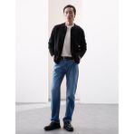 Marks & Spencer Straight Leg Soft Touch Jean - Mavi - --
