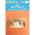 Marla Keman Susturucu Mvm4-Rd Kırmızı - Keman Surdin
