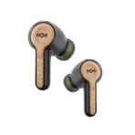 Marley Rebel kulak içi Bluetooth kulaklık, sürdürülebilir üretim, kablosuz ses, şarj edilebilir ve dokunmatik kontrol fonksiyonlu, 30 saat çalma süresi, şık ve taşınabilir şarj kılıfı il