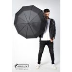 Marlux M21MAR1001MR001 Siyah Tam Otomatik 10 Tel Premium Lüx Erkek Şemsiye