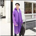Marlux Raincoat Eva Yağmurluk Mor Tek Ebat