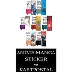 Marmara Çizgi Lone Wolf And Cub 22-23-24-25-26-27-28 Manga Seti (7 Kitap) / Yalnız Kurt ve Yavrusu / Anime-Manga Sticker ve Kartpostal Hediye
