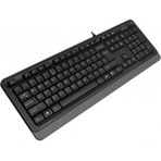 Marmara Qumasch A4 Tech FK10, Gri, Fstyler, USB Kablolu, Türkçe Q, Multimedya Klavye