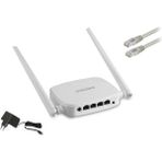 Marmara Qumasch Everest EWR-301, 4port, 300MBPS, 2.4ghz Wifi, Masaüstü, Megabit, Repeater, Router, Access Point