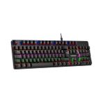 Marmara Qumasch Everest Lumos Kb-Mk1 Q Trk USB Mekanik Switch Raınbow Red Swıtch Mekanık Hıslı Gamıng Klavye