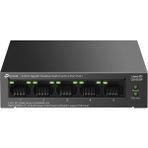 Marmara Qumasch Tp-Lınk LS105GP, Green Tech, 5 Port, Gigabit, 4 Port Poe 65W, Metal Kasa, Yönetilemez, Masaüstü Switch
