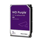 Marmara Qumasch Wd 3.5 Purple 2tb 5400RPM 64MB Sata3 Güvenlik HDD WD23PURZ (7/24) (3 Yıl Resmi Dist. Garantili)