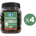 Marmarabirlik Marmarabirlik Doğal Siyah Zeytin 450 gr x 4 Adet - 1,8 kg