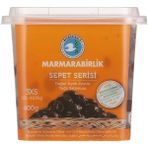 Marmarabirlik Sepet Serisi Siyah Zeytin 381-410 (3Xs) 400 Gr Pet