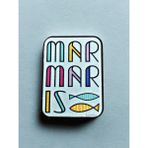 Marmaris Temalı Magnet Ahşap Lazer Kesim 3 Boyutlu Buzdolabı Süsü