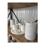 mar&more Rollin Mermer 7li Banyo Seti Krom Kulp