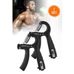 MAROKEN El Yayı 2'li 5-60 Kg Profesyonel Bilek Güçlendirici Egzersiz Aleti Direnç Yay Egzersiz Spor Aksesuar