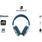 MAROOBLE P9 Desenli? Kablosuz Bluetooth Kulak Üstü Wi?reless Kulaklik - Mavi