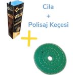 Marpol Volax Polisaj Cilası Metal Parlatıcı ve 115MM Polisaj Keçesi