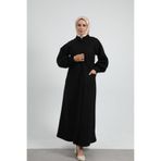 MARQUANT BOYDAN FERMUARLI HAKİM YAKA KAŞE CEPLİ REGLAN KOL FERACE KABAN
