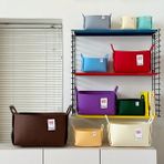 Marrons Home Katlanabilir Saklama Sepeti - Büyük Boy - Açık Mavi