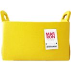 Marrons Home Katlanabilir Saklama Sepeti - Küçük Boy - Sarı