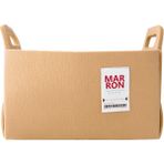 Marrons Home Katlanabilir Saklama Sepeti - Mini Boy - Sarı
