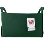 Marrons Home Katlanabilir Saklama Sepeti - Orta Boy - Koyu Yeşil
