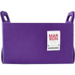 Marrons Home Katlanabilir Saklama Sepeti - Orta Boy - Mor