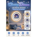 Mars Concept Çocuk Odası Ultraman Temalı LED Tavan & Duvar Lambası 50CM │ 3 Renk Işık - Günışığı / Sarı / Beyaz - Çok Renkli