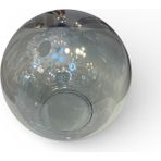 Mars Concept Füme Cam Glop Küre Lamba Camı – Avize / Aplik Yedek Camı 15 cm Çap - Gri