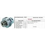 MARŞ DİŞLİSİ 9 DİŞ 10 KANAL MARELLI TİPİ BMW 318 TAM FREZE