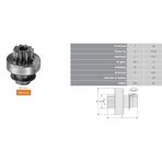 MARS DISLISI VALEO TIP 10 DIS OPEL CORSA ASTRA RENAULT CLIO LAGUNA 15747 ZEN 0747