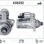 MARS MOTORU 1.6TDI GOLF VI VII 09- JETTA IV 12- 1.2TSI POLO 09- TOURAN 10-15 FABIA 10-14 OCTAVIA 09-13 ROOMSTER 10-15 ALTEA 09- LEON 10-12 A1 10- A3 09-12 Q2 16- VALEO 438252
