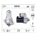 MARS MOTORU 12V 10 DIS 1.3KW ASTRA F/G/H 1.4I 1.6I 91 97 CORSA COMBO TIGRA ZAFIRA VECTRA A 1.4 1.6 95 02 DAEWOO VALEO 438183