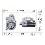 MARS MOTORU 12V 11 DIS 1.4KW RENAULT KANGO CLIO II 1.9 96- VALEO 438074