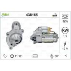 Mars Motoru 12V 11 Dıs 1.9Kw C5 Jumper P 406 P 407 Boxer 2,0 / 2,2 - Valeo 438165
