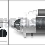 MARS MOTORU 12V 3.0kW 9DIS DEUTZ FAHR (KHD) - LUCAS-LES0199
