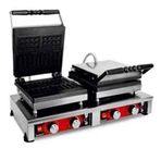 Mars MWK-02 Çiftli Kare Desenli Elektrikli Waffle Makinesi
