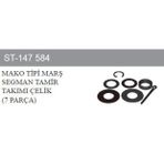 MARŞ SEGMAN KOLLEKTÖR TAMİR TK MAKO TİP ÇELİK 6 PARÇA