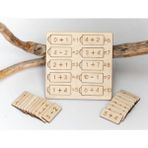 Mars Tasarım Matematik Montessori Eğitim Aracı-Toplama Çıkarma -1. Sınıf Matematik-Ahşap Eğitim Aracı