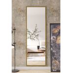 Marsah Home Metal Çerçeveli Diktörtgen Ayna, Gold, 60X180