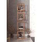 Marsah Home Rio Metal Kitaplık, Bronz