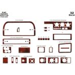 Marscockpitdesign Fiat Ducato Ön Torpido Kaplama Maun 32 Parça 1994-1999