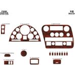 Marscockpitdesign Ford Cargo Konsol-Maun Kaplama 2004-2008 16 Parça - Renkli