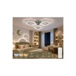 Marsel Lighting PAPATYA 3LÜ AVİZE 3 RENK LED SECENEKLİ SALON OTURMA ODASI AVİZE