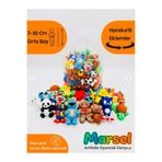 Marsel oyuncak Mini Organik Oyuncaklar – Kendin Seç 30 Adet Bebek 3D Hayvan Figür Paketi – Hareketli & Eğitici