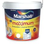 Marshall 15 lt Buz Saçağı Mat İpek Maximum Silikonlu Su Bazlı İç Cephe Boyası