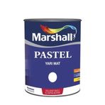 Marshall 2.5 lt Beyaz Pastel Yarımat Sentetik Boya