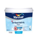 Marshall Antibakteriyel Hijyen Beyaz 2.5 lt Silinebilir İç Cephe Boyası