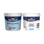 Marshall Antibakteriyel Hijyen Silinebilir Martı 2.5 lt İç Cephe Boyası