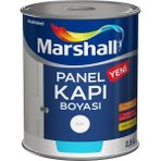 Marshall Beyaz 1lt Su Bazlı Panel Kapı Boyası