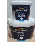 Marshall Damla Sakızı Renk Su Bazlı Panel Kapı Boyası 2,5 lt Kolay Uygulama Özellikli