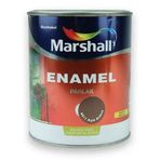 Marshall Enamel Açık Kahve 2.5 lt Solvent Bazlı Parlak Ahşap Metal Boyası